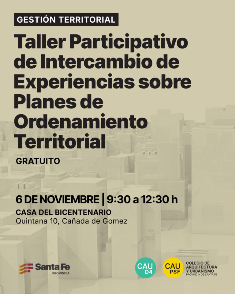 Taller sobre Ordenamiento Territorial