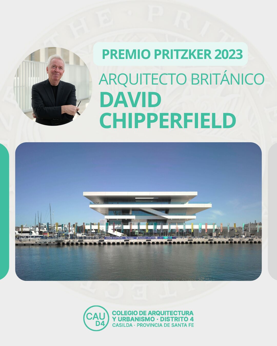 Arq. David Chipperfield ganador del Premio Pritzker 2023