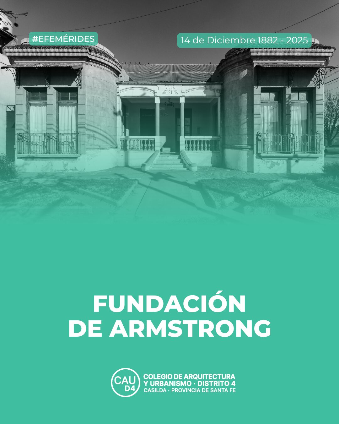 14 de Diciembre – Fundación de Armstrong