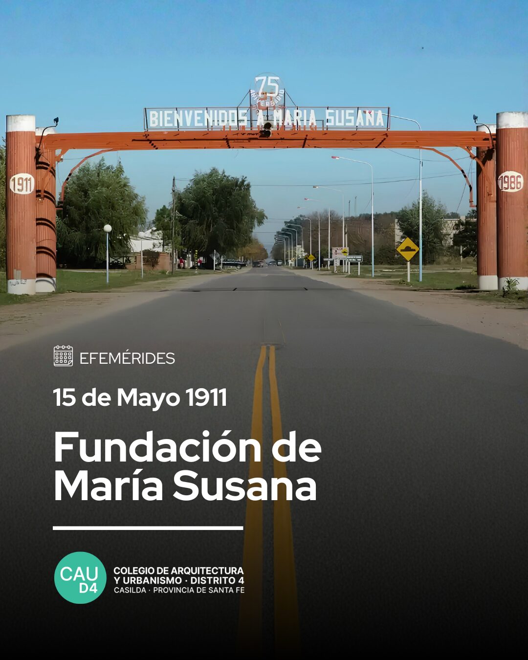 15 de mayo 1911 – Fundación de María Susana