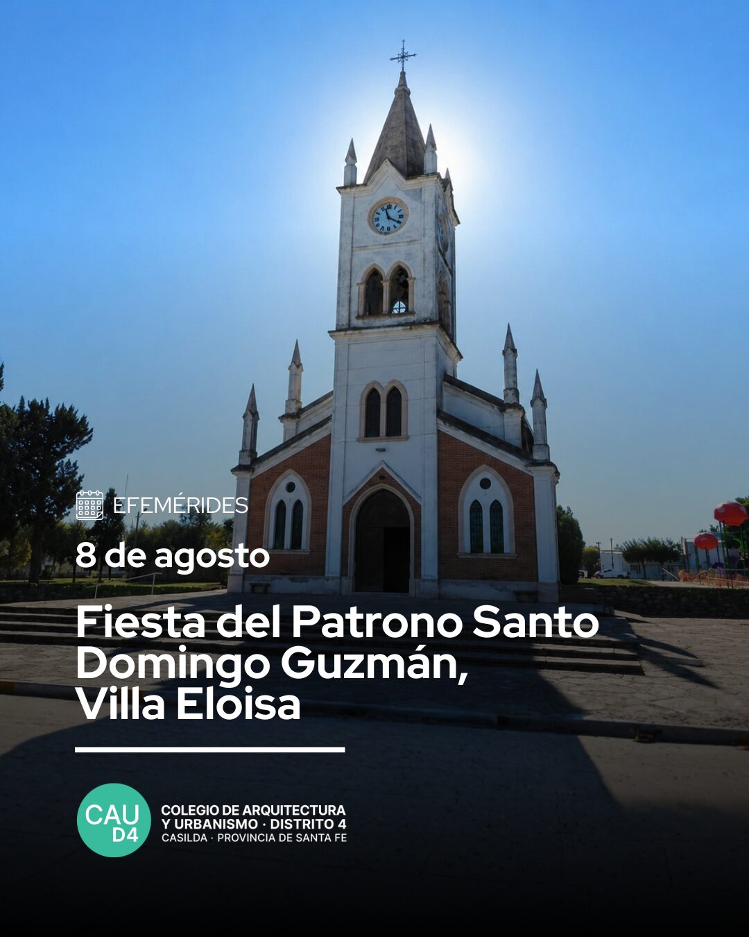 FIESTA DEL PATRONO SANTO DOMINGO GUSMÁN, VILLA ELOISA